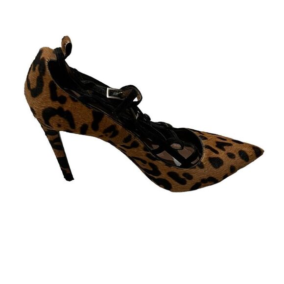TABITHA SIMMONS Leopard Print High Heel Size US 8 Excellent Condition - Picture 2 of 4